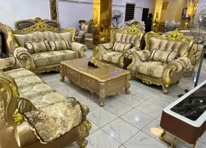 Imported Royal Seven Seaters Sofa Chair Set for Living Room
