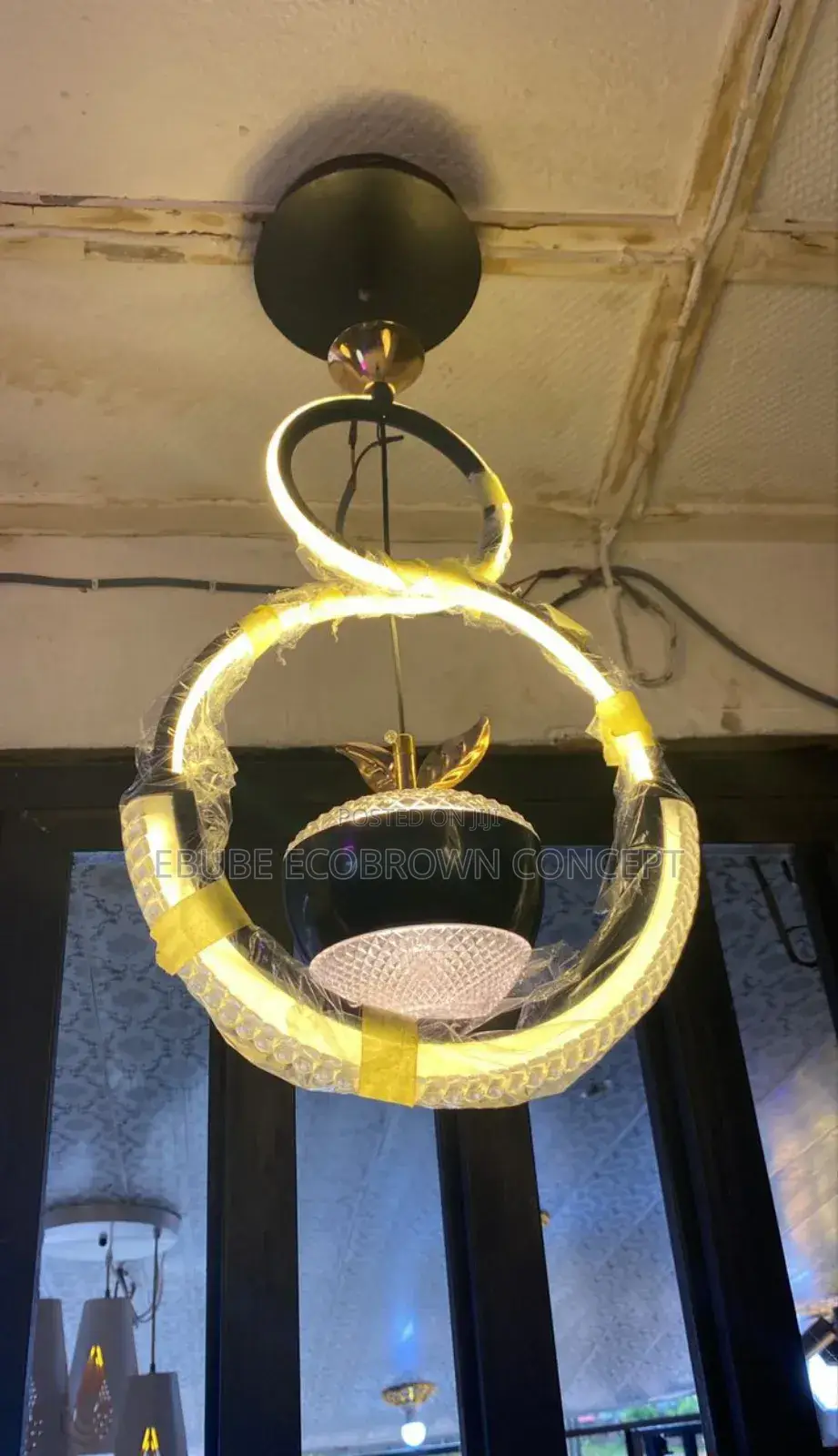 Simple Crystal Chandelier Light
