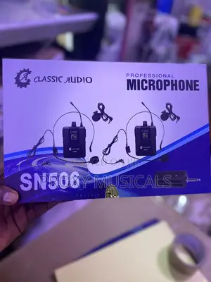 Classic Audio 2in1 Lapel and Overhead Mic Sn506