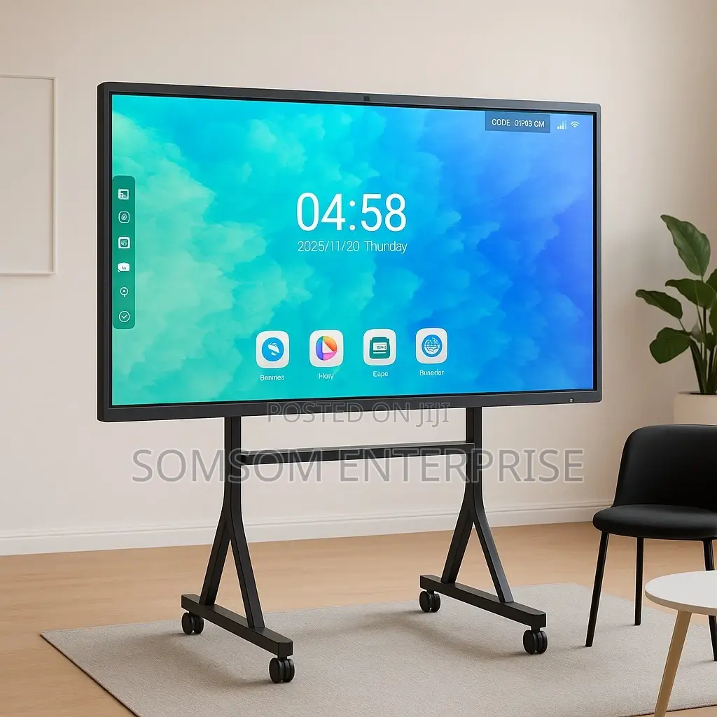 75-Inch Interactive Smart Board (Touchscreen) – For Sale!