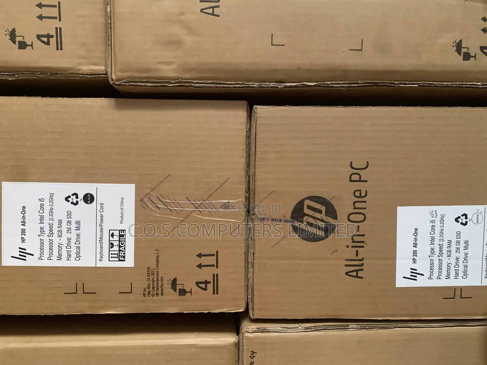 New Desktop Computer HP 200 G4 8GB Intel Core i5 SSD 256GB