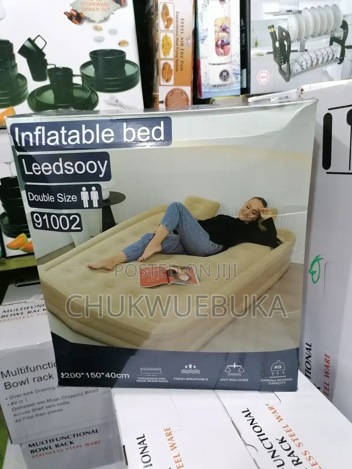Inflatable Bed Double Size for Two Adult