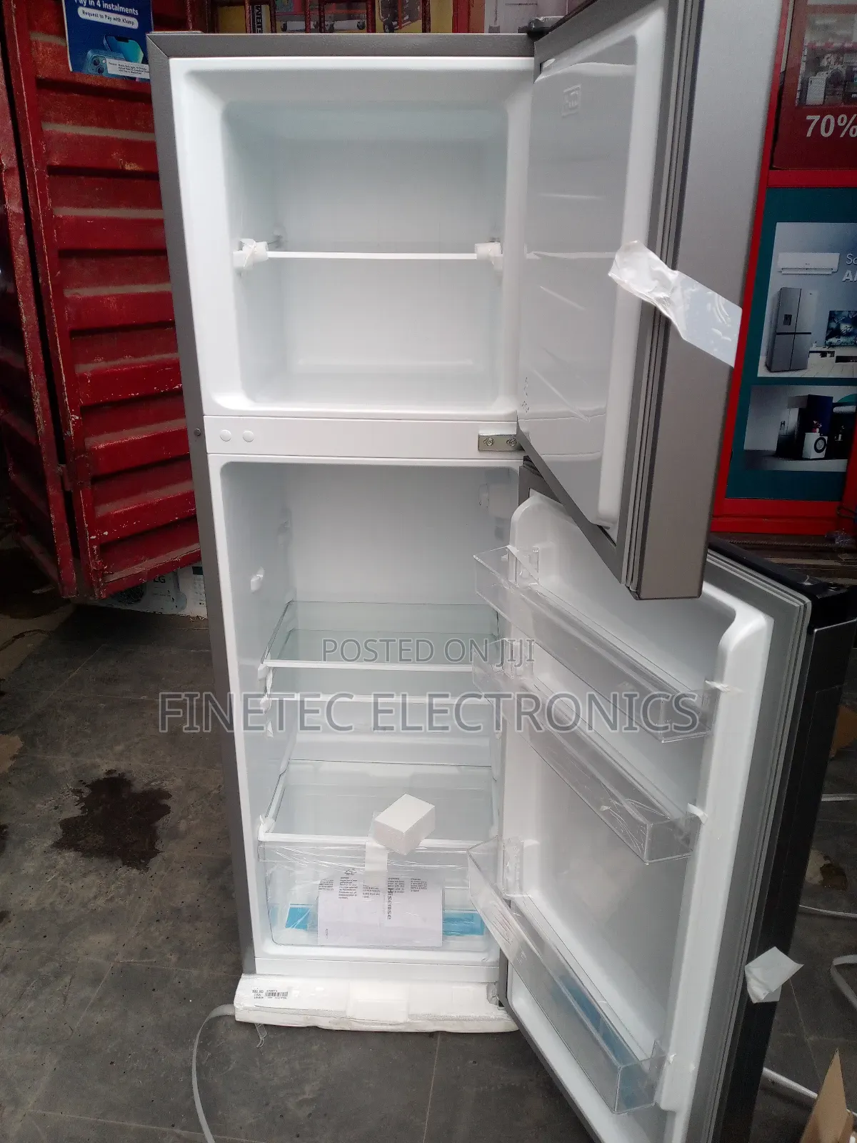 Hisense Double Door Fridge, 205l