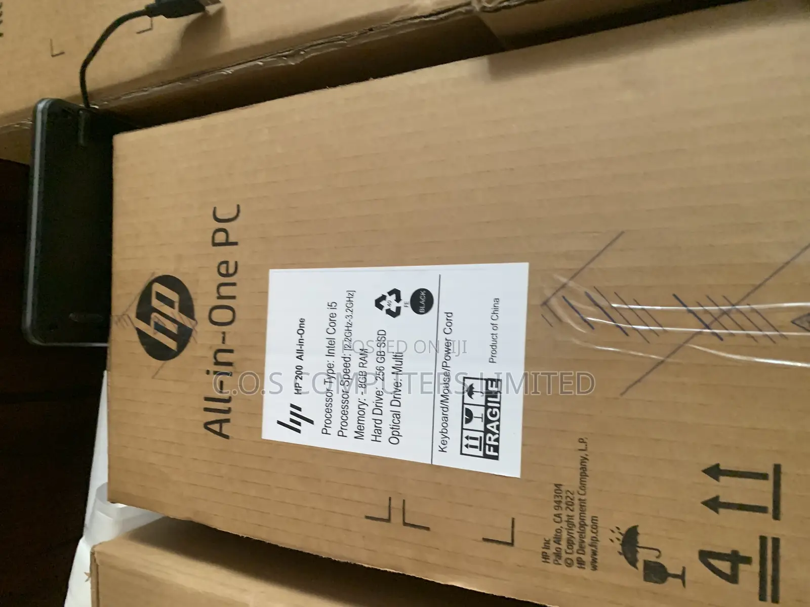 New Desktop Computer HP 200 G4 8GB Intel Core i5 SSD 256GB