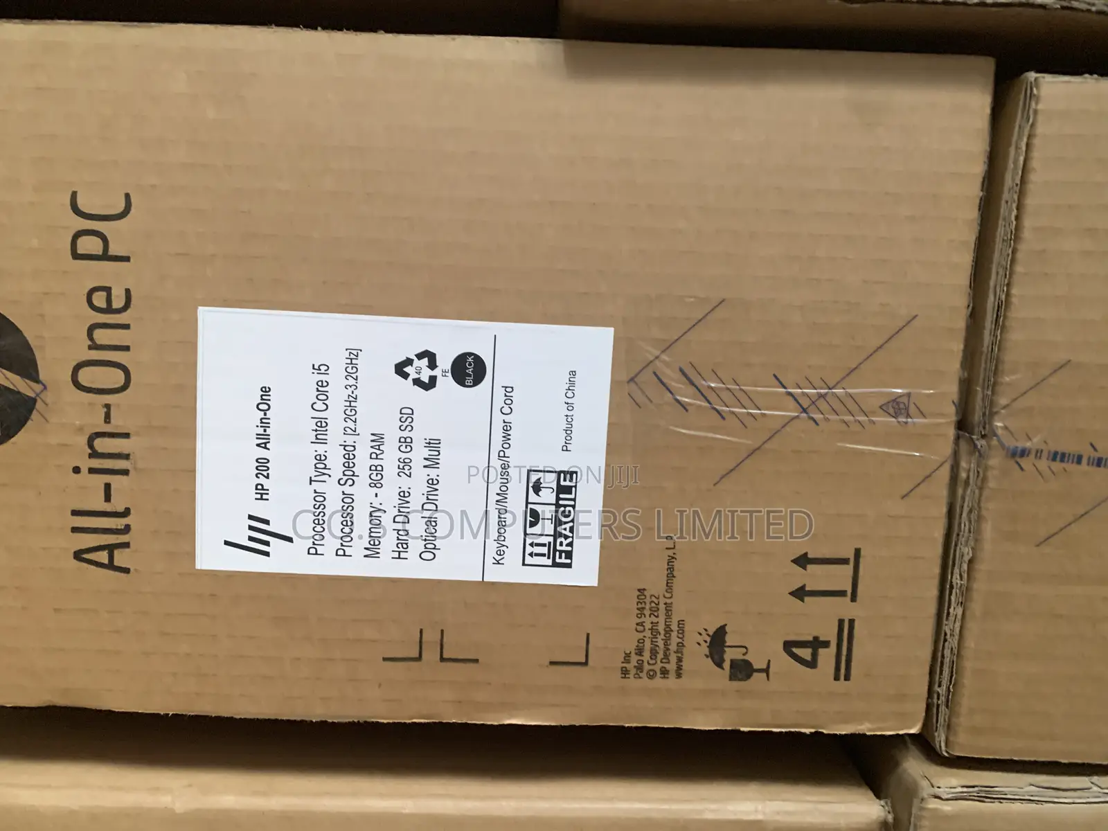 New Desktop Computer HP 200 G4 8GB Intel Core i5 SSD 256GB