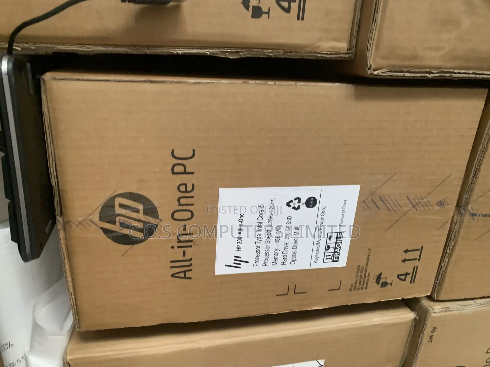 New Desktop Computer HP 200 G4 8GB Intel Core i5 SSD 256GB