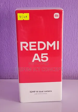 New Xiaomi Redmi A5 4G 128 GB Black