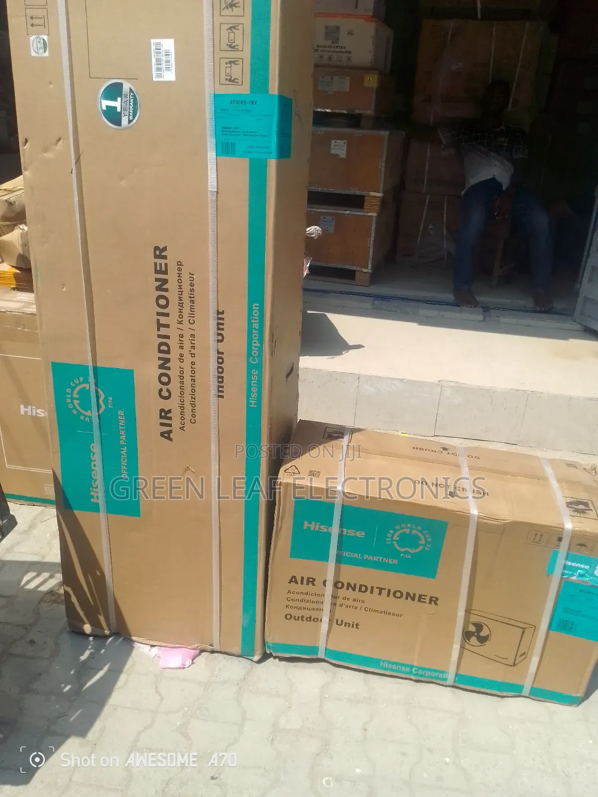 Hisence 2hp Standing Inverter Aircondition