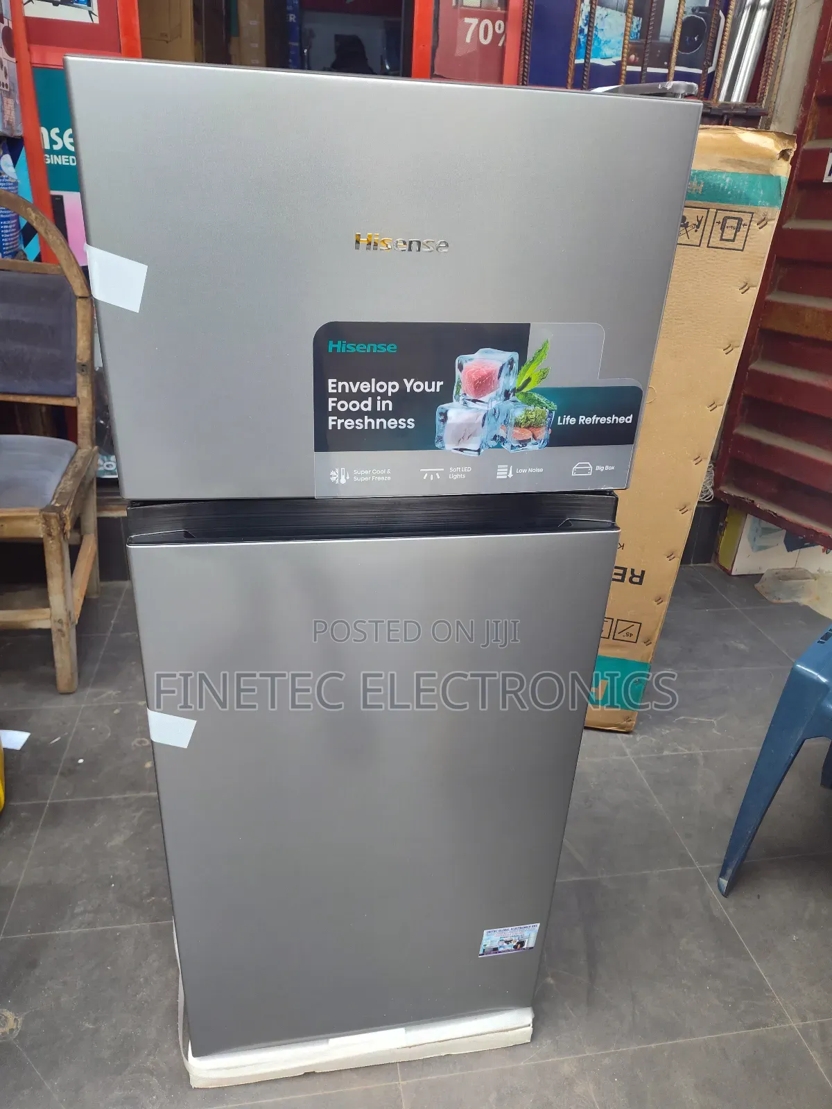 Hisense Refrigerator, 124l