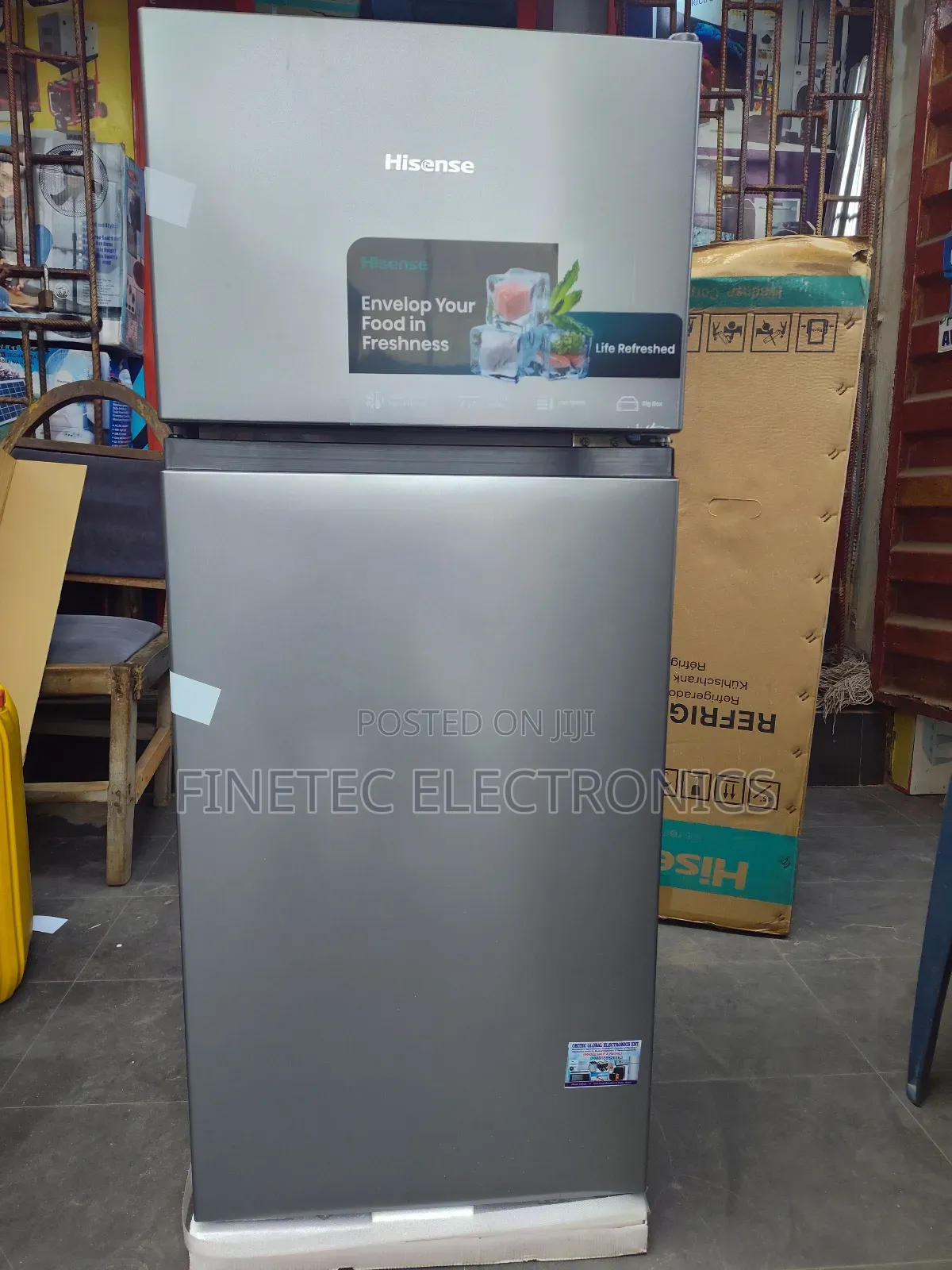 Hisense Refrigerator, 124l