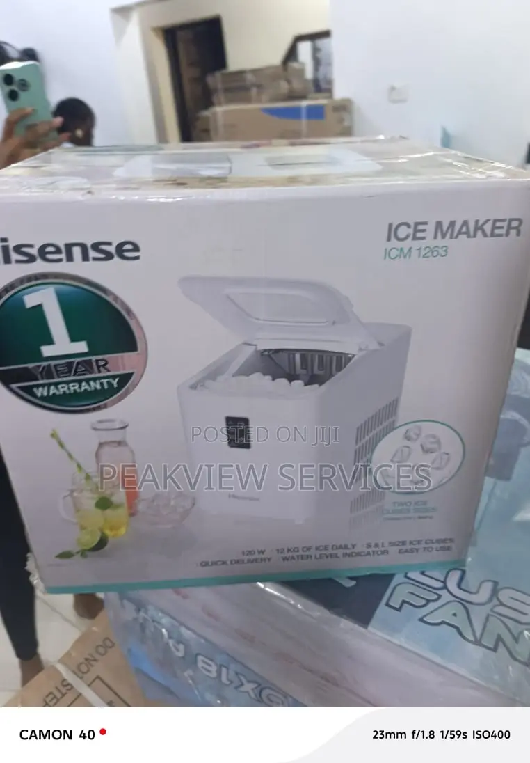 12kg Ice Cube Output Maker Hisense Icm1263
