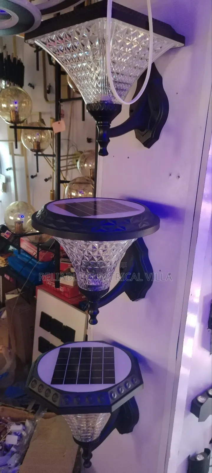 Solar Pillar/Fence Lights