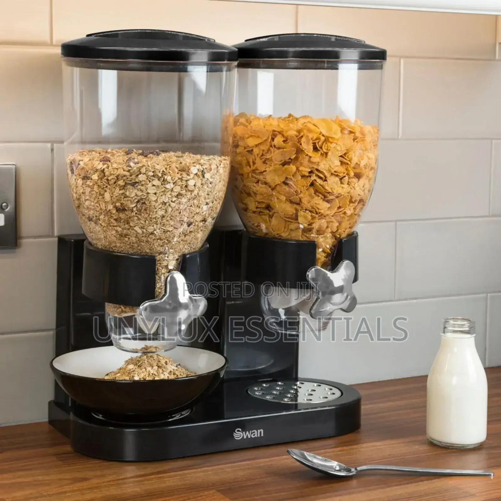 3.5l Double Cereal Storage Dispenser