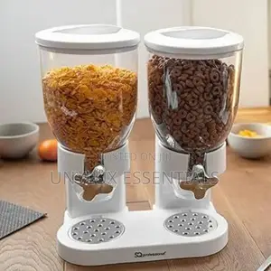 3.5l Double Cereal Storage Dispenser