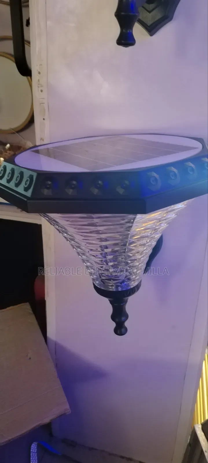 Solar Fence Light