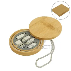 Wooden Data Cable Set