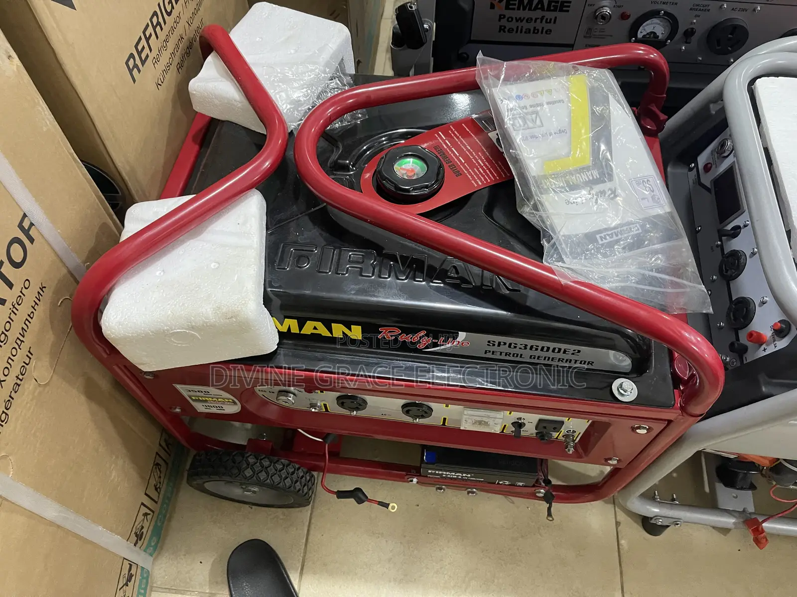 Brand New 3.5kva Ruby Line Firman Generator