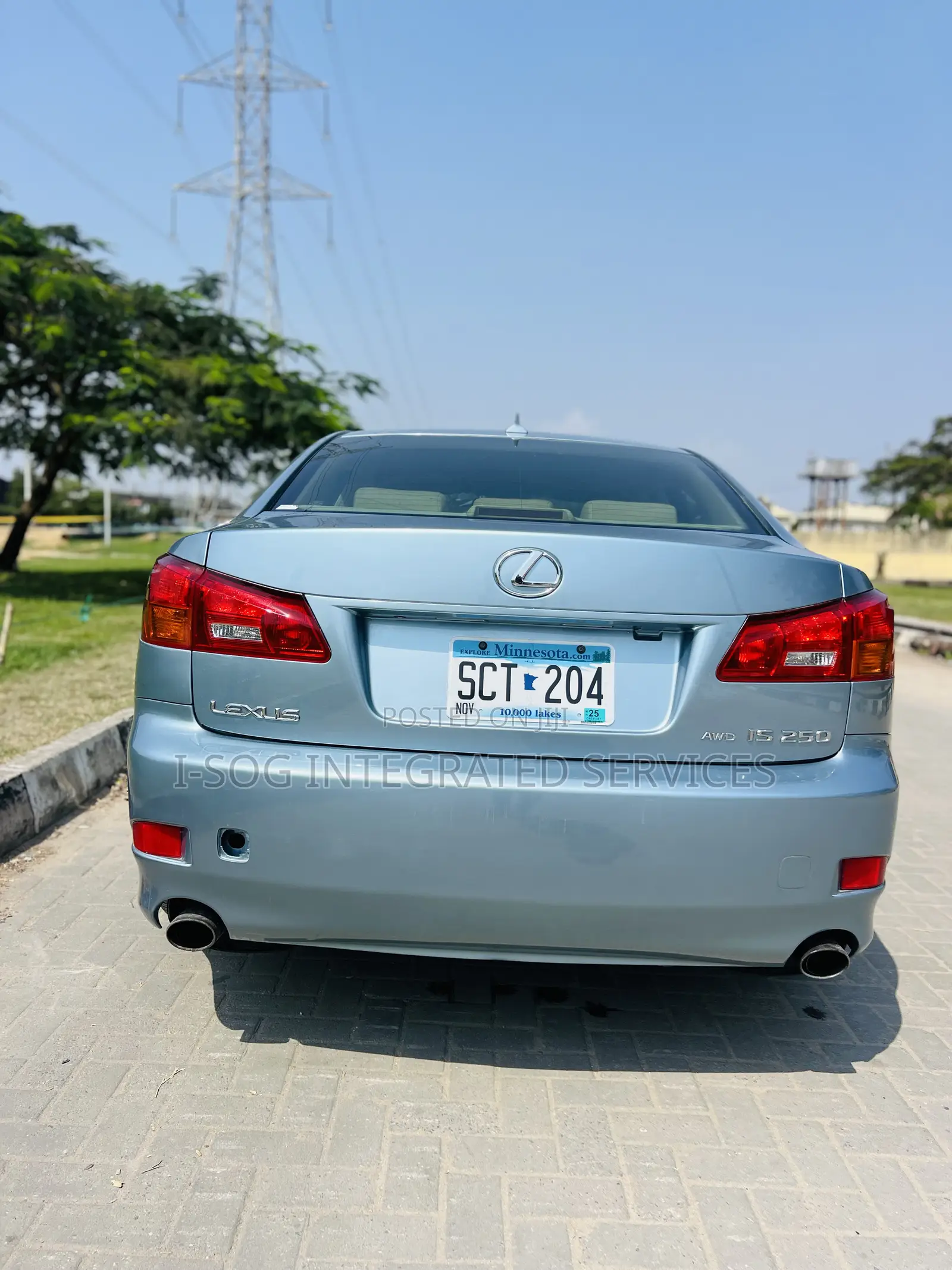 Lexus IS 250 2008 Blue