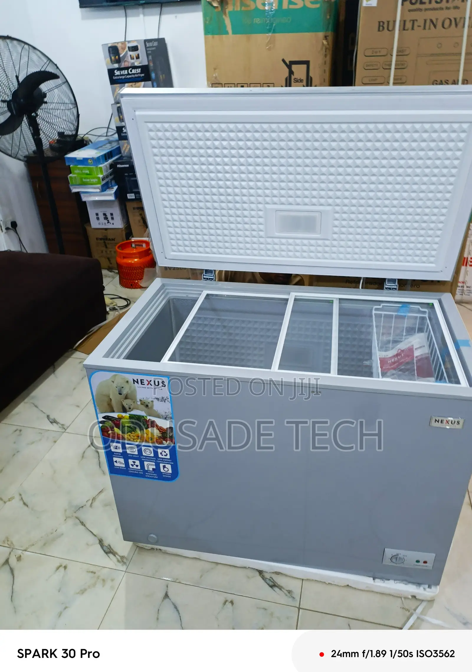 Nexus Freezer 320l Nx-400 – Silent Operation