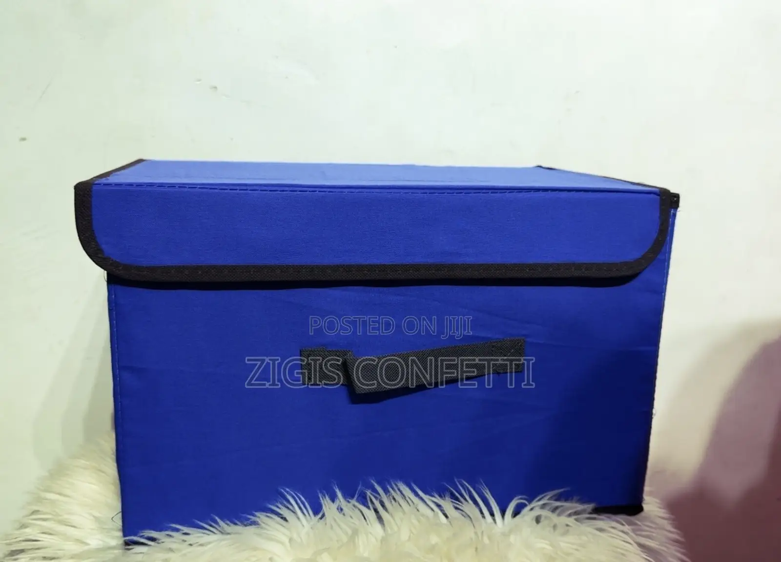 Collapsible Storage Box With Lid