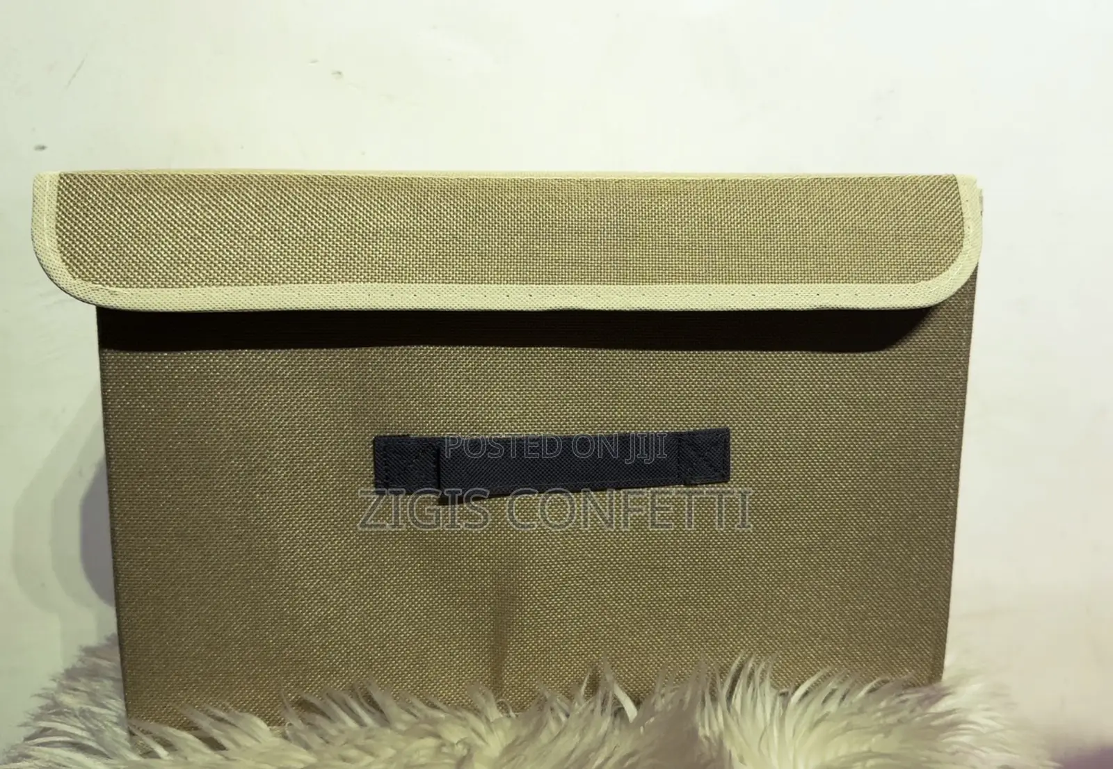 Collapsible Storage Box With Lid