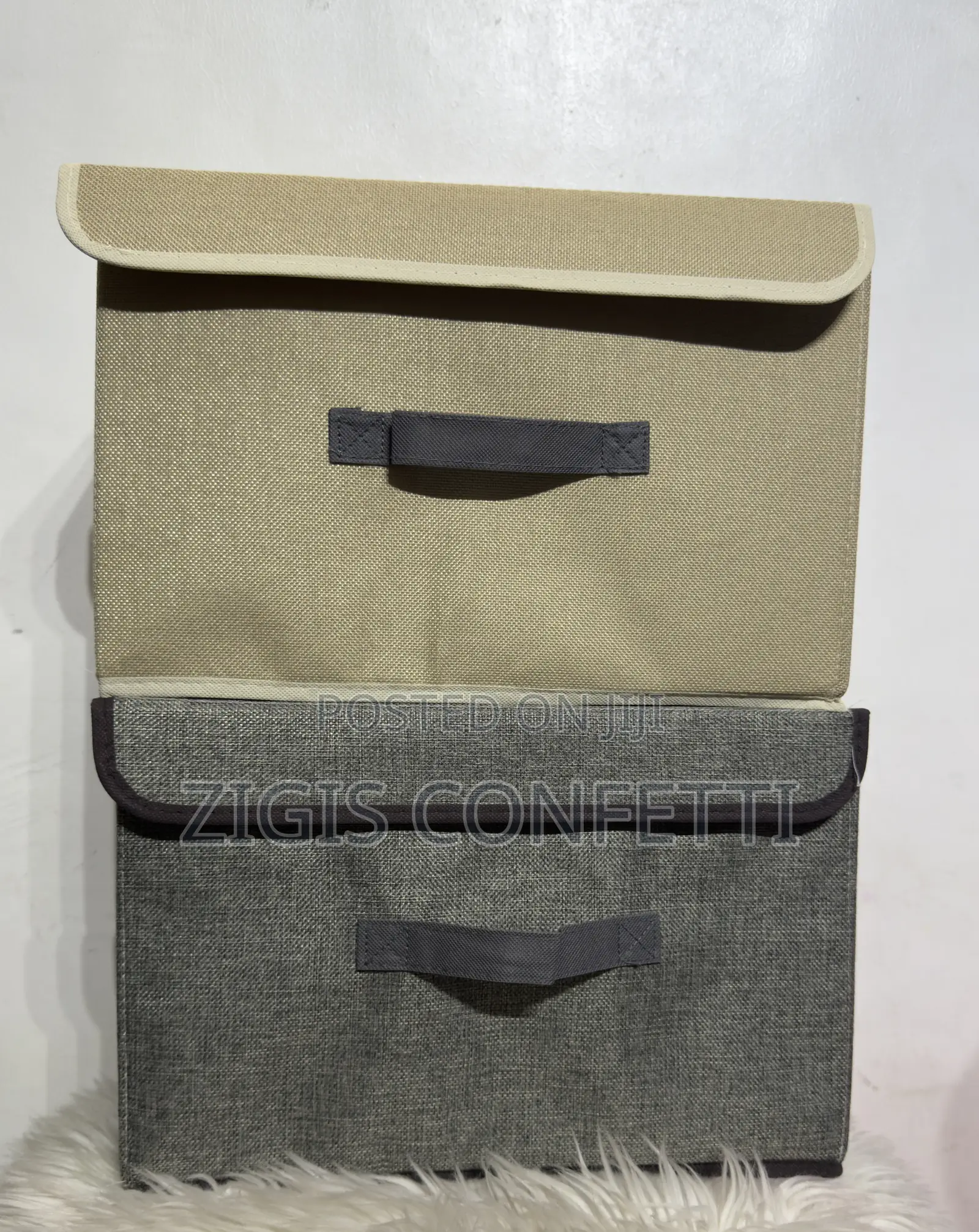Collapsible Storage Box With Lid