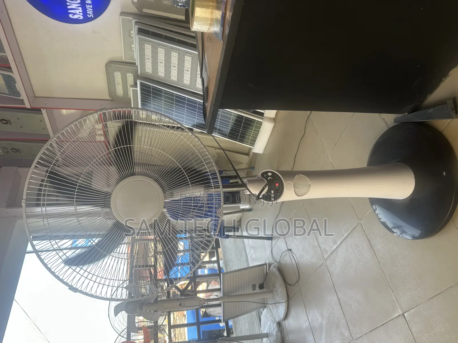 18" Solar Fan 55w Work Rate