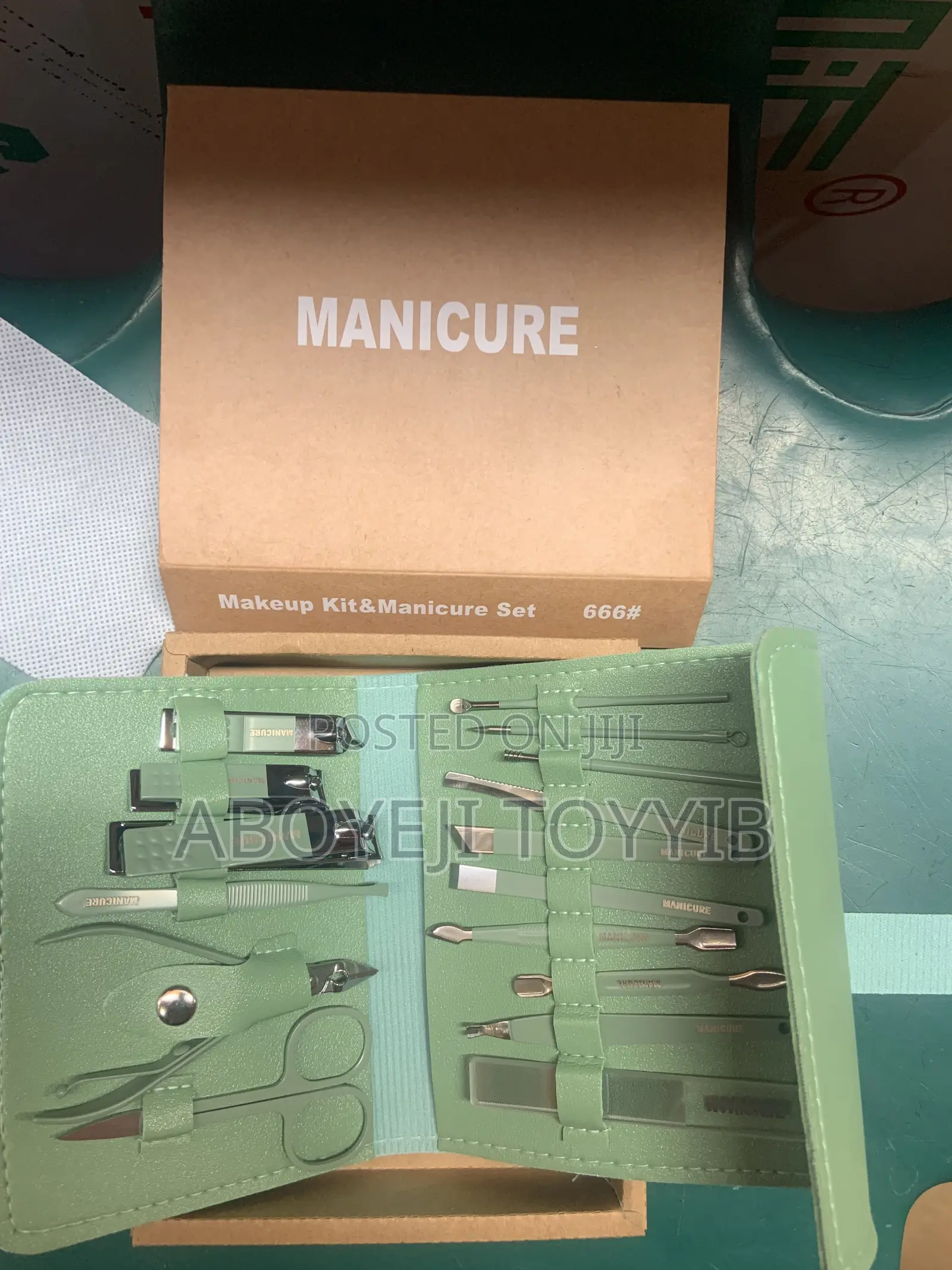Manicure Set 16 in 1 Full Function Kti With Leather Case