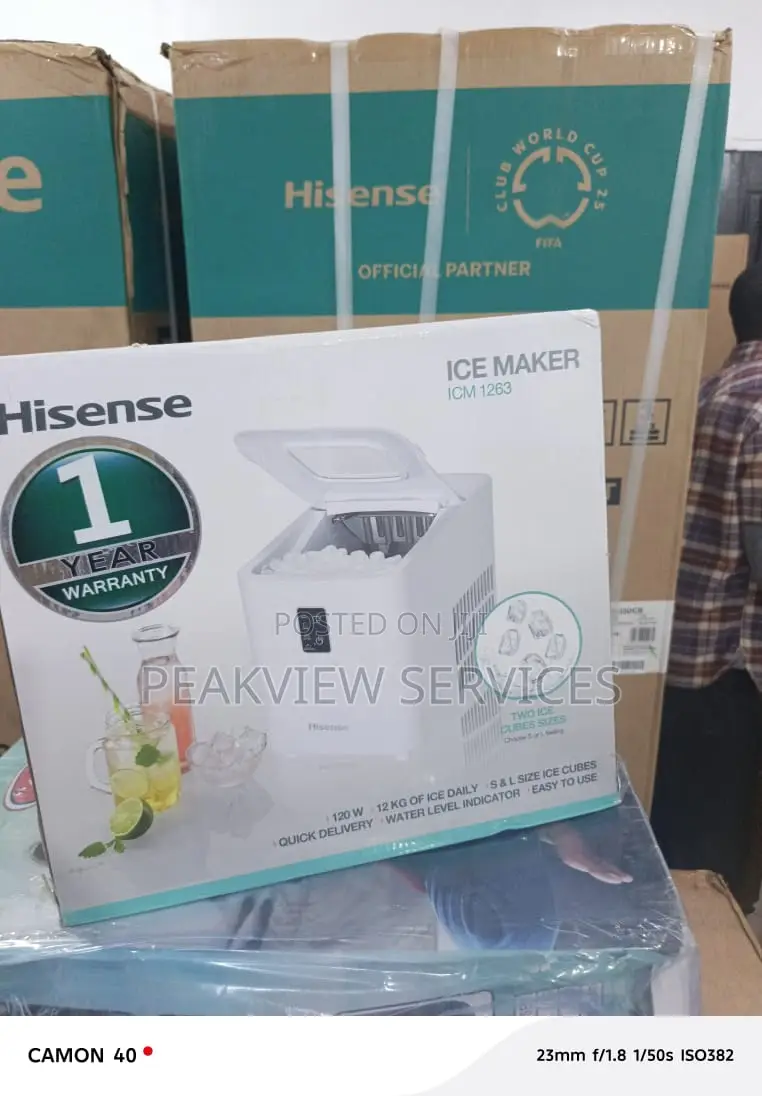 12kg Ice Cube Generator Hisense Icm1263