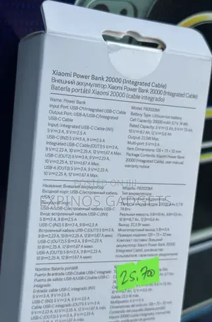 Brand New Xiaomi 20,000mah Powerbank.