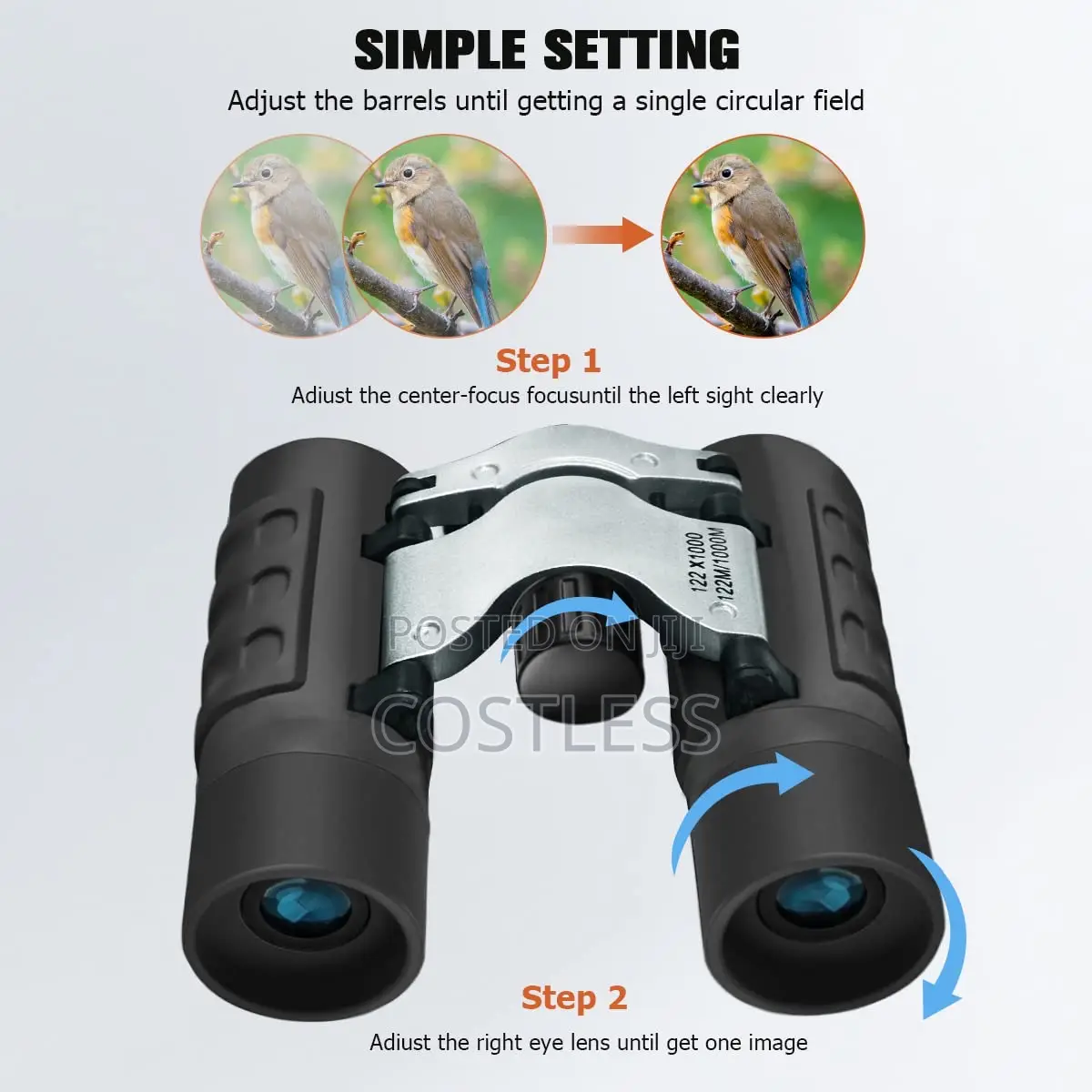 Safari Ultrasharp Binoculars.