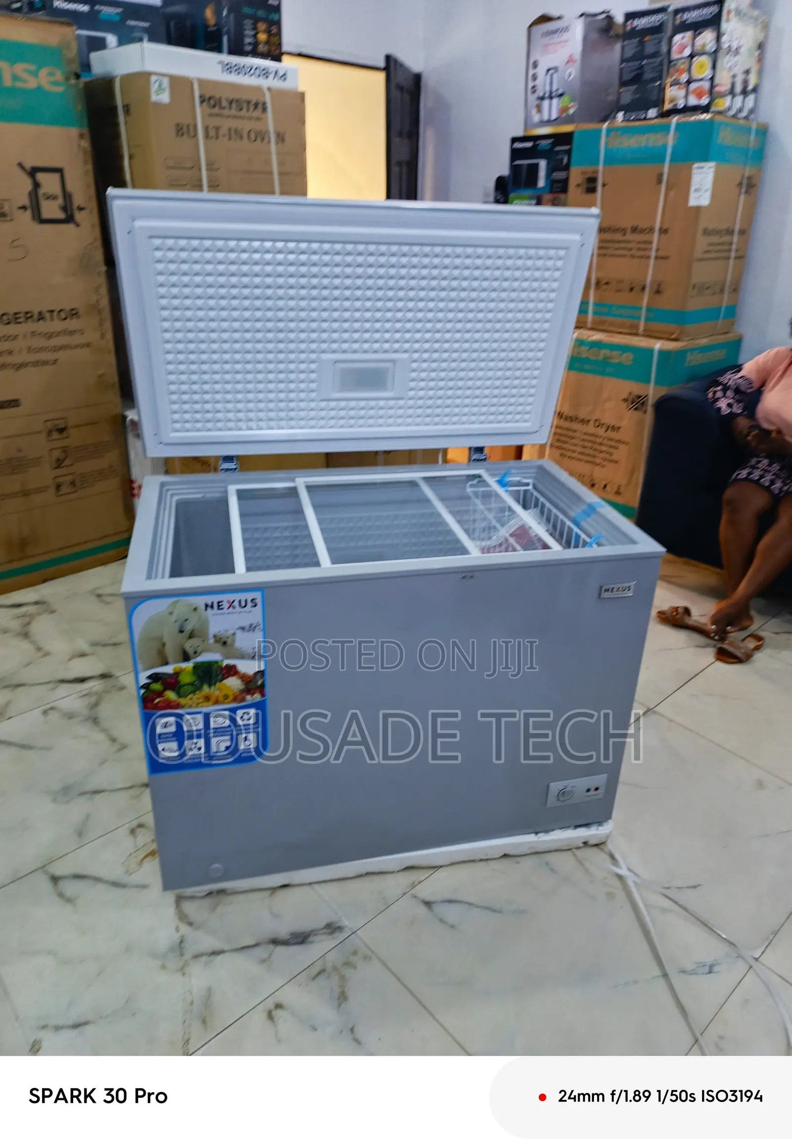 Nexus Large Deep Freezer 320l – Nx-400 Edition