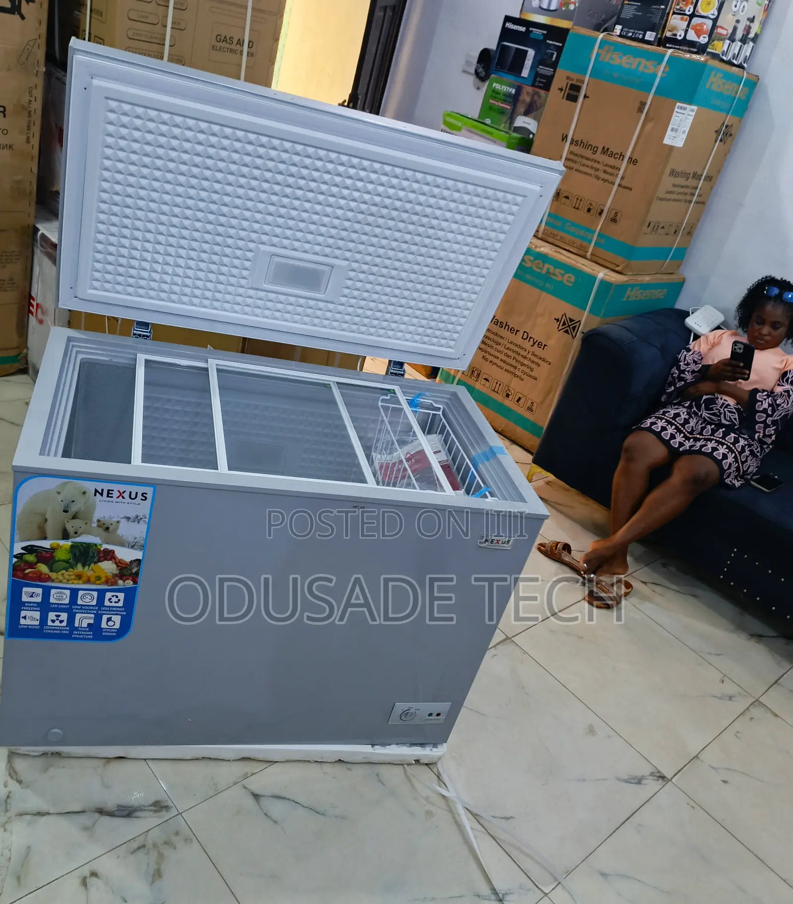 Nexus Nx-400 320l Chest Freezer for Home
