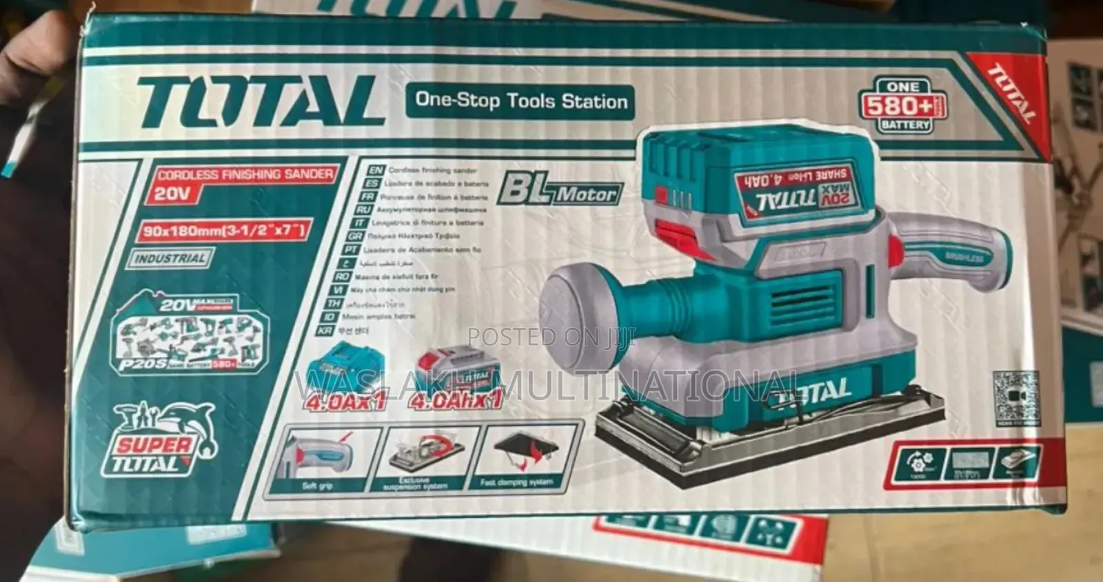 Cordless Finishing Sander