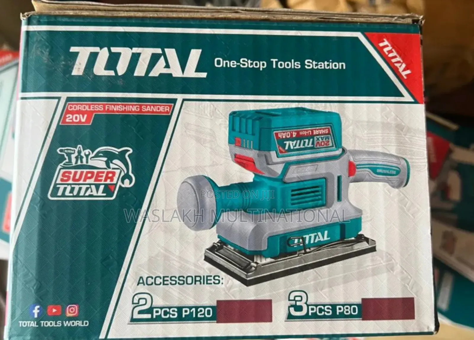 Cordless Finishing Sander