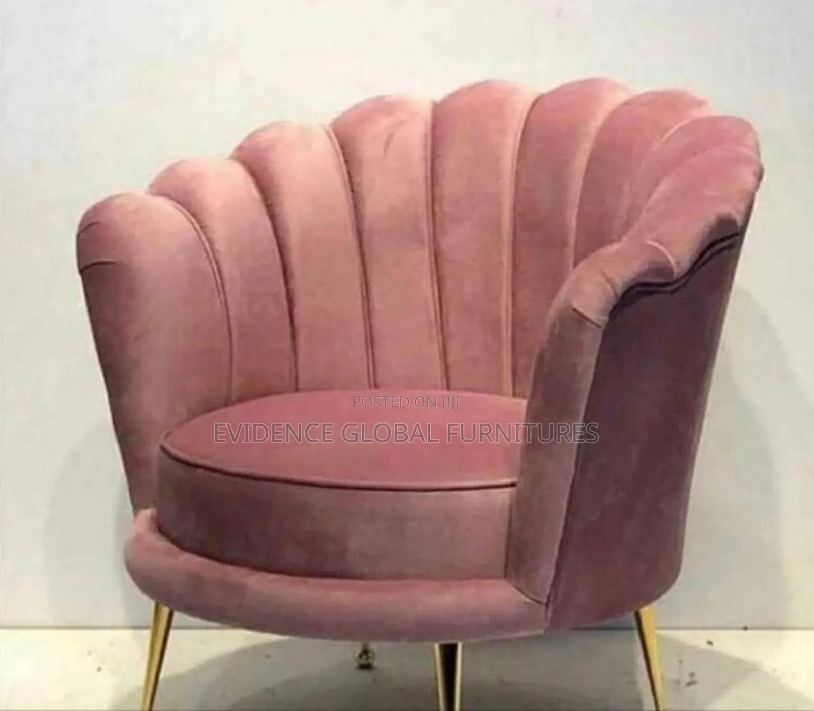 Velvet Shell Chair