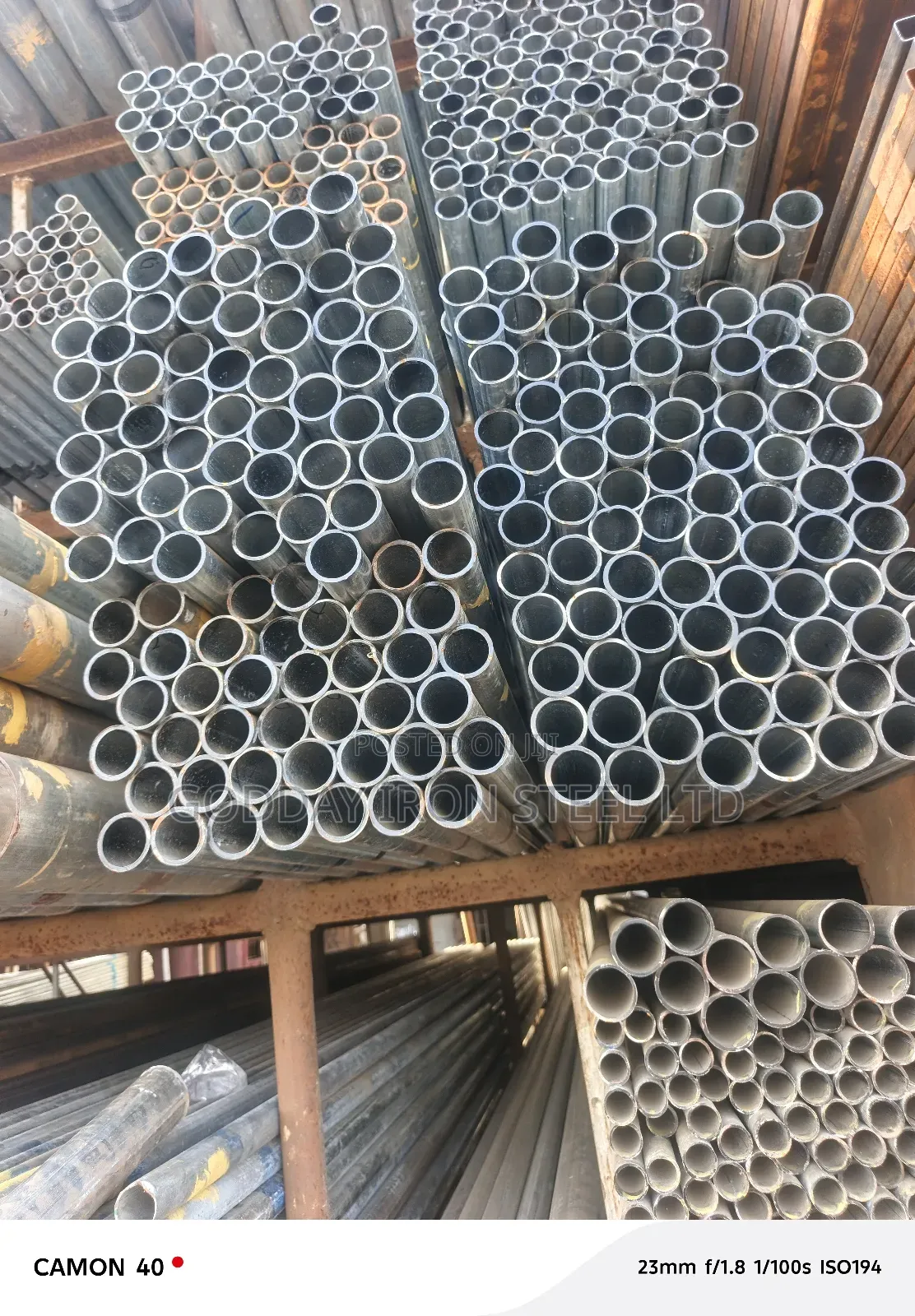 11⁄4x2mm Thickness Galvanized Pipe