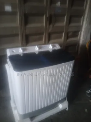8kg Snowsea Twin Top Washing Machine, White Color, 1 Year Warranty