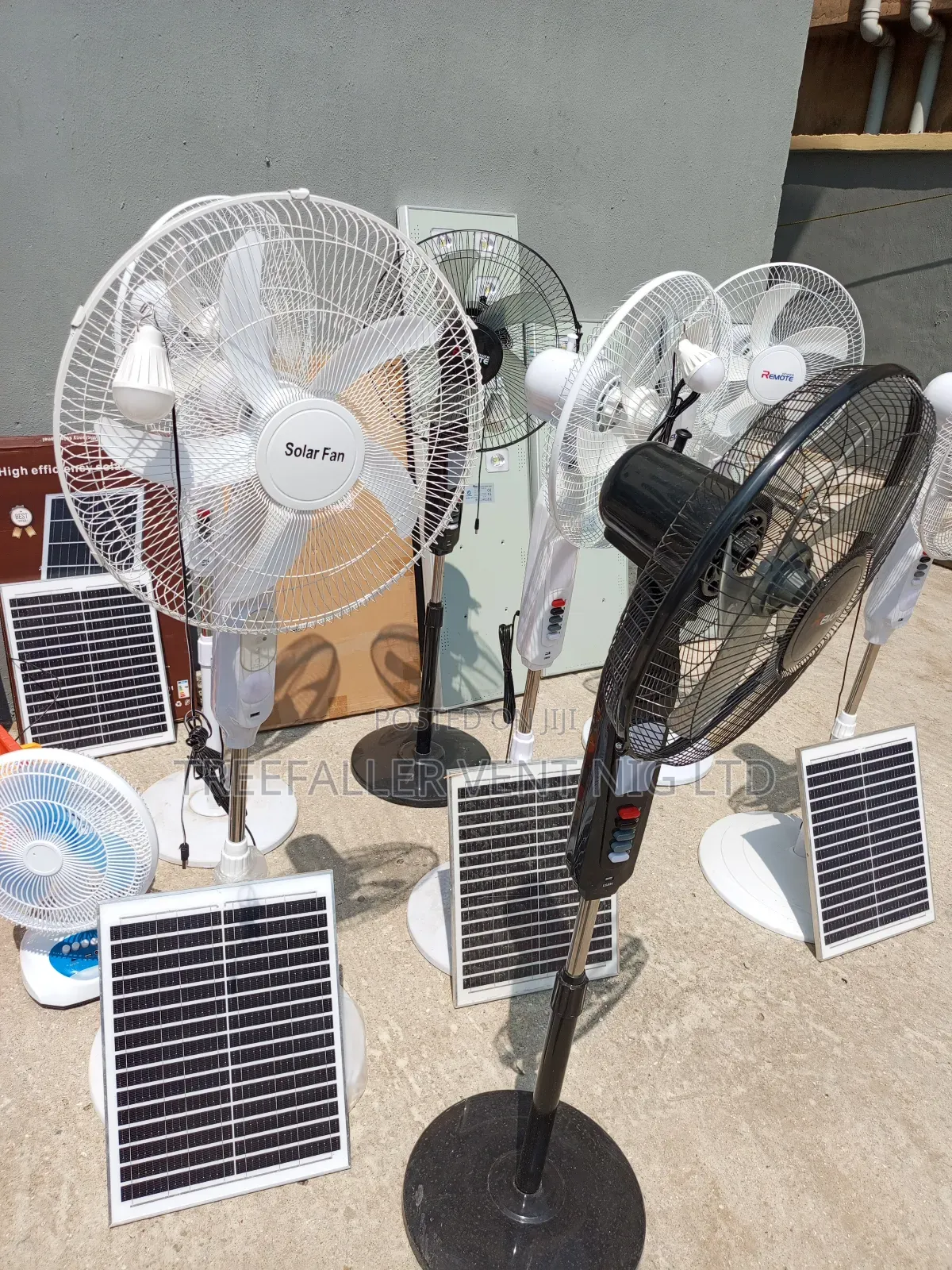 Rechargeable Standing Fan. Ac/Dc Powered