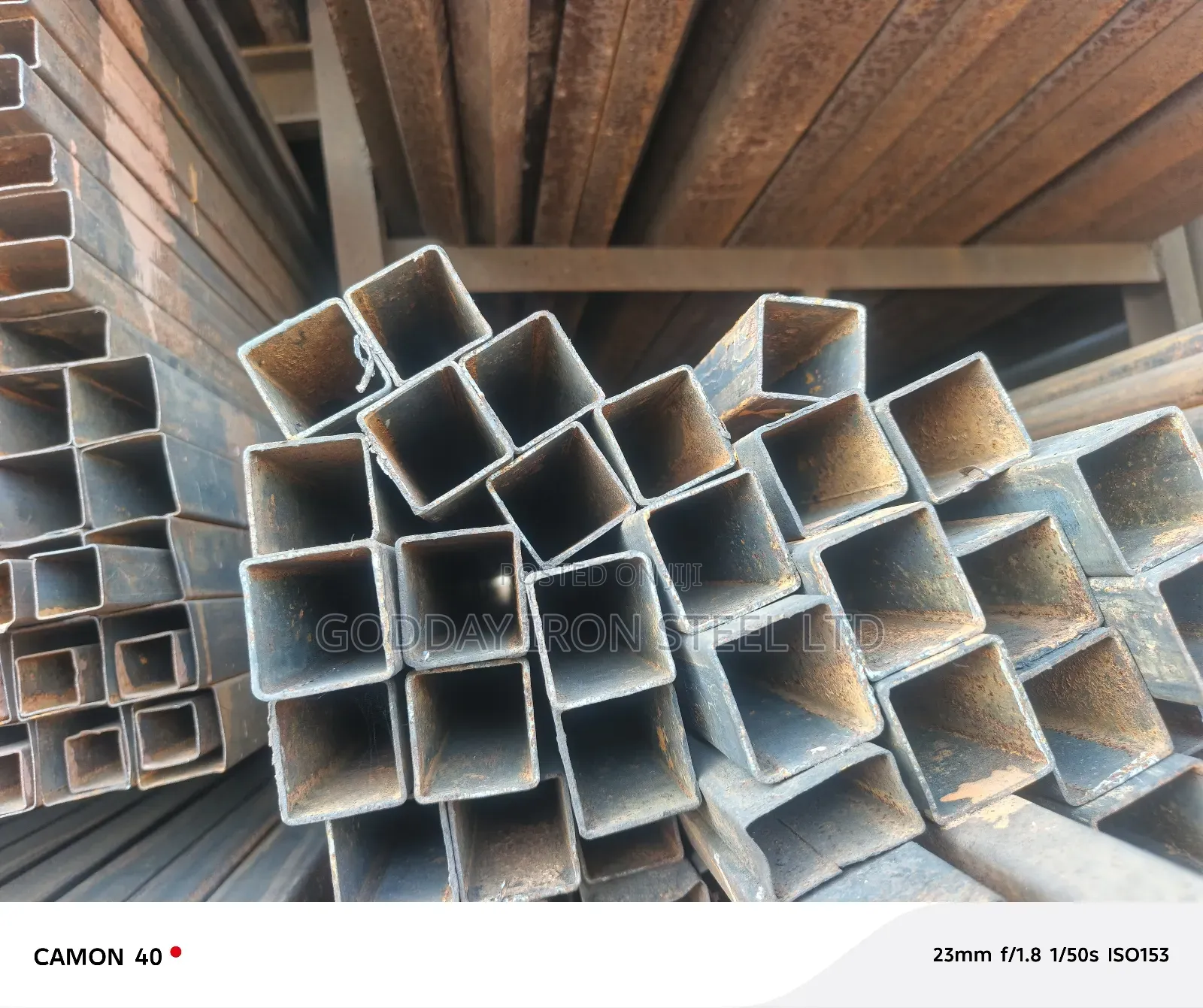 40x40x2mm Square Pipe