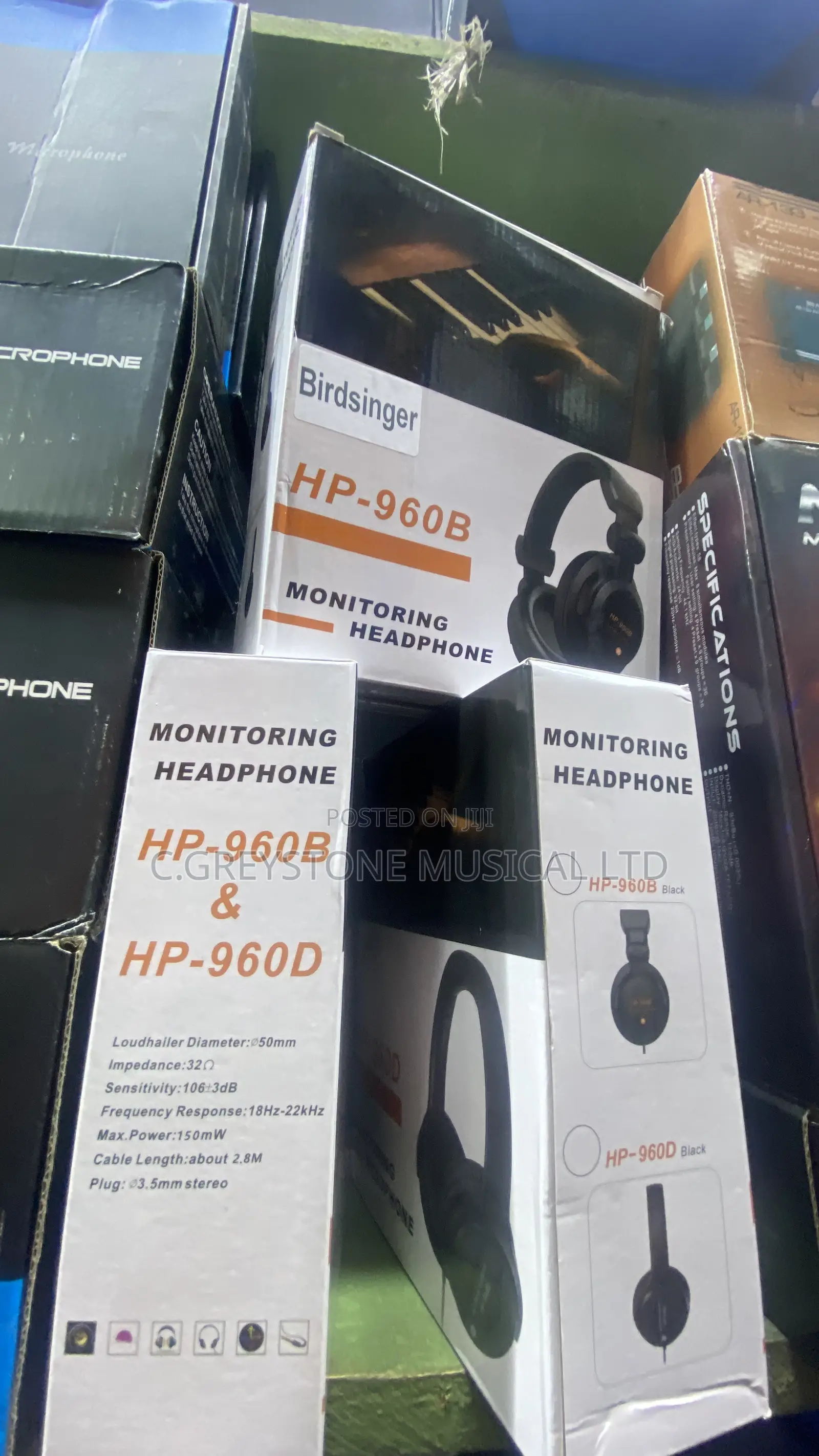 Monitor Headphone Hp 960d