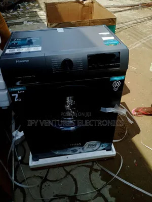 7kg Hisense Inverter Wash And Spin Washing Machine, Front Loader.