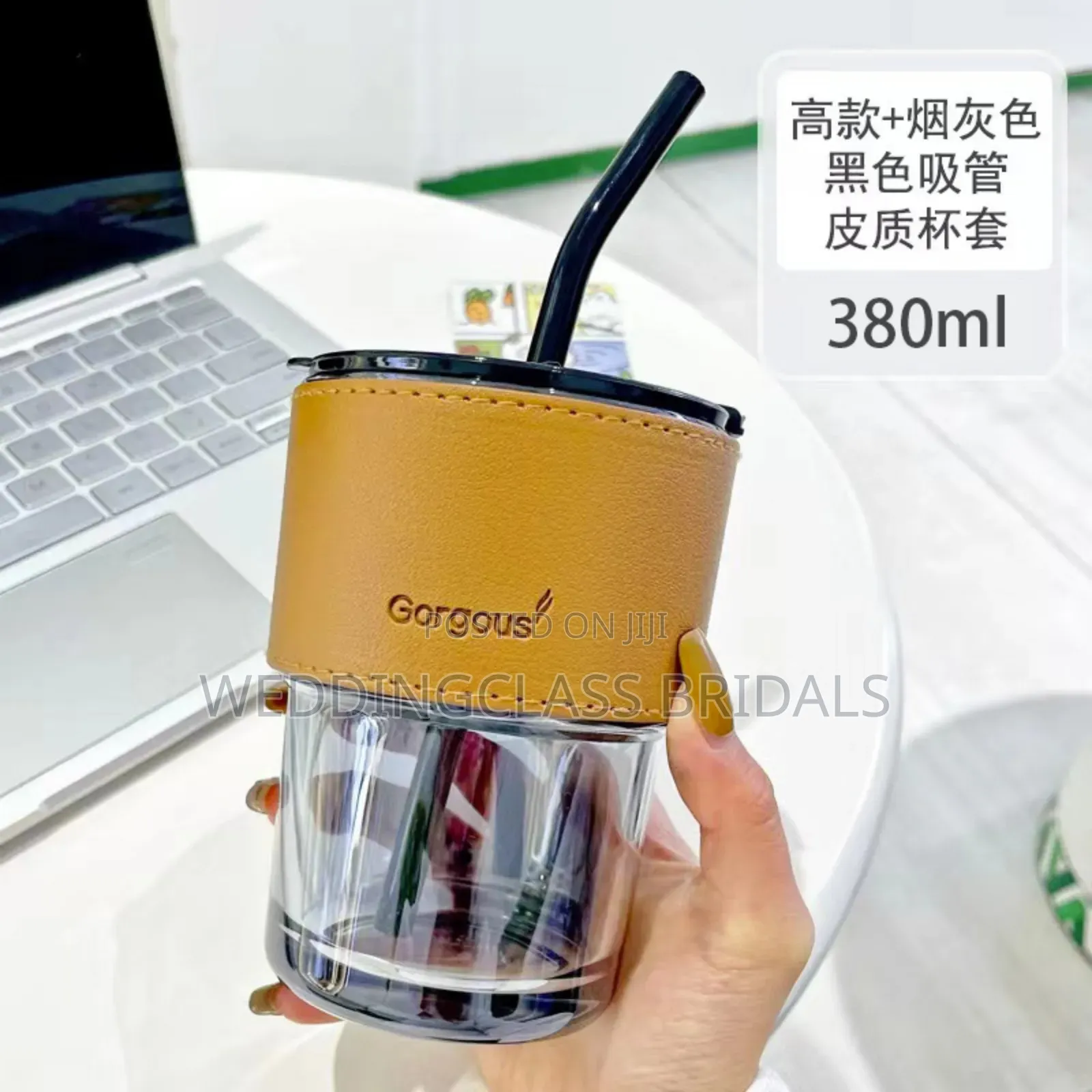 12pcs Glass Cups Water Bottle