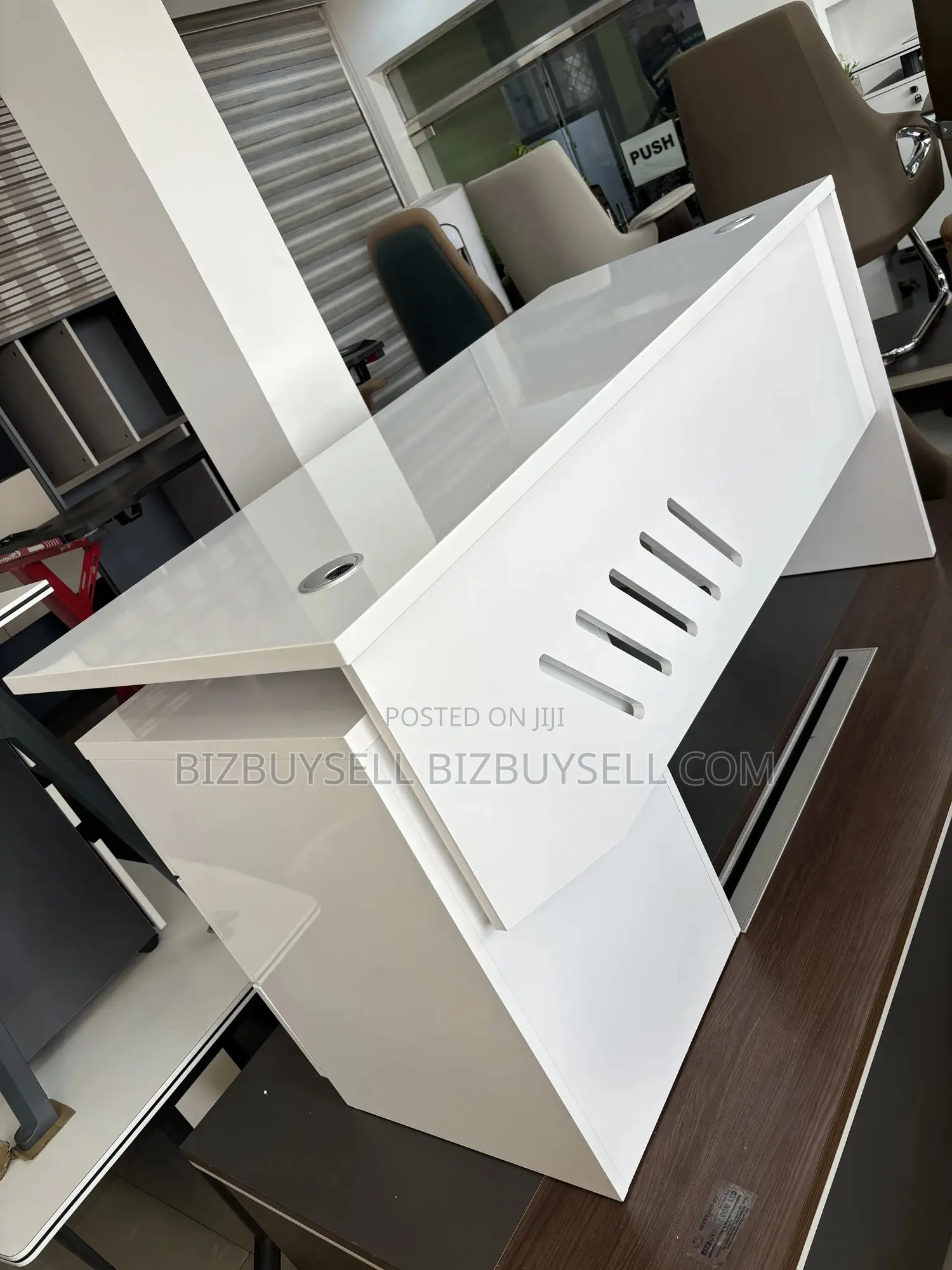 Mini Office White Table 1.2meters