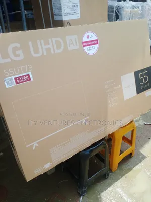 Original 55 Inches Lg Uhd 4k Smart Tv, 2 Years Warranty.