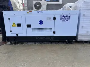 Perkins Diesel Soundproof Generator 100% Copper Coil. 15kva