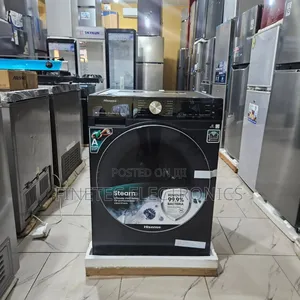 Hisense Automatic Front Load Washing Machine, Wash and Dry, 12/8 Kg