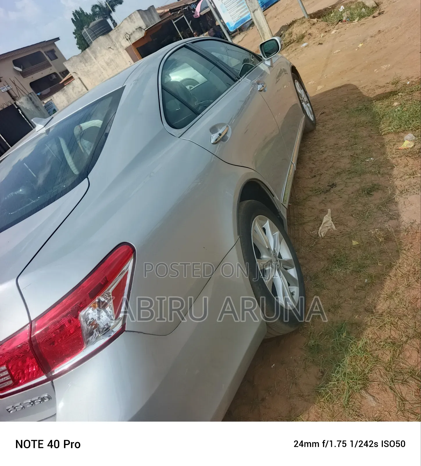Lexus ES 350 2011 Silver