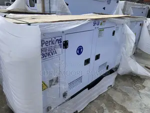 Original England Perkins Soundproof Diesel Generator 30kva