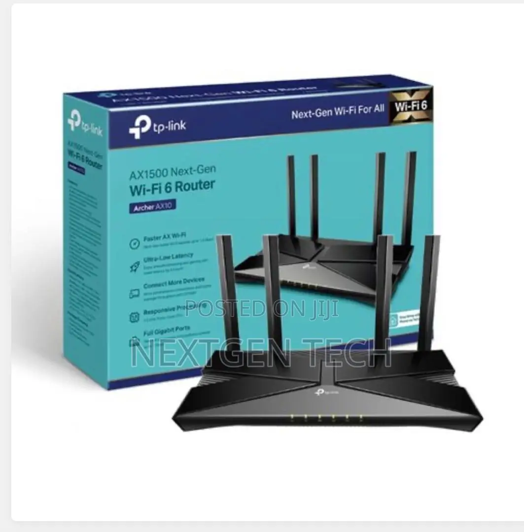 Tp-Link Ax1500 Next -Gen Wi-Fi 6 Router